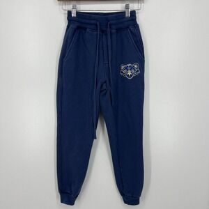 Late Sunday Afternoon Sweatpants Women's XS Navy Blue Drawstring‎ Heavyweight